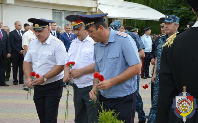 Делегация МВД во главе с Министром Игорем Наниевым приняла участие в мероприятиях, посвященных Дню Миротворца